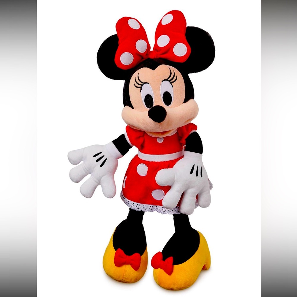 Disney Minnie Mouse Plush Toy - Red and Black